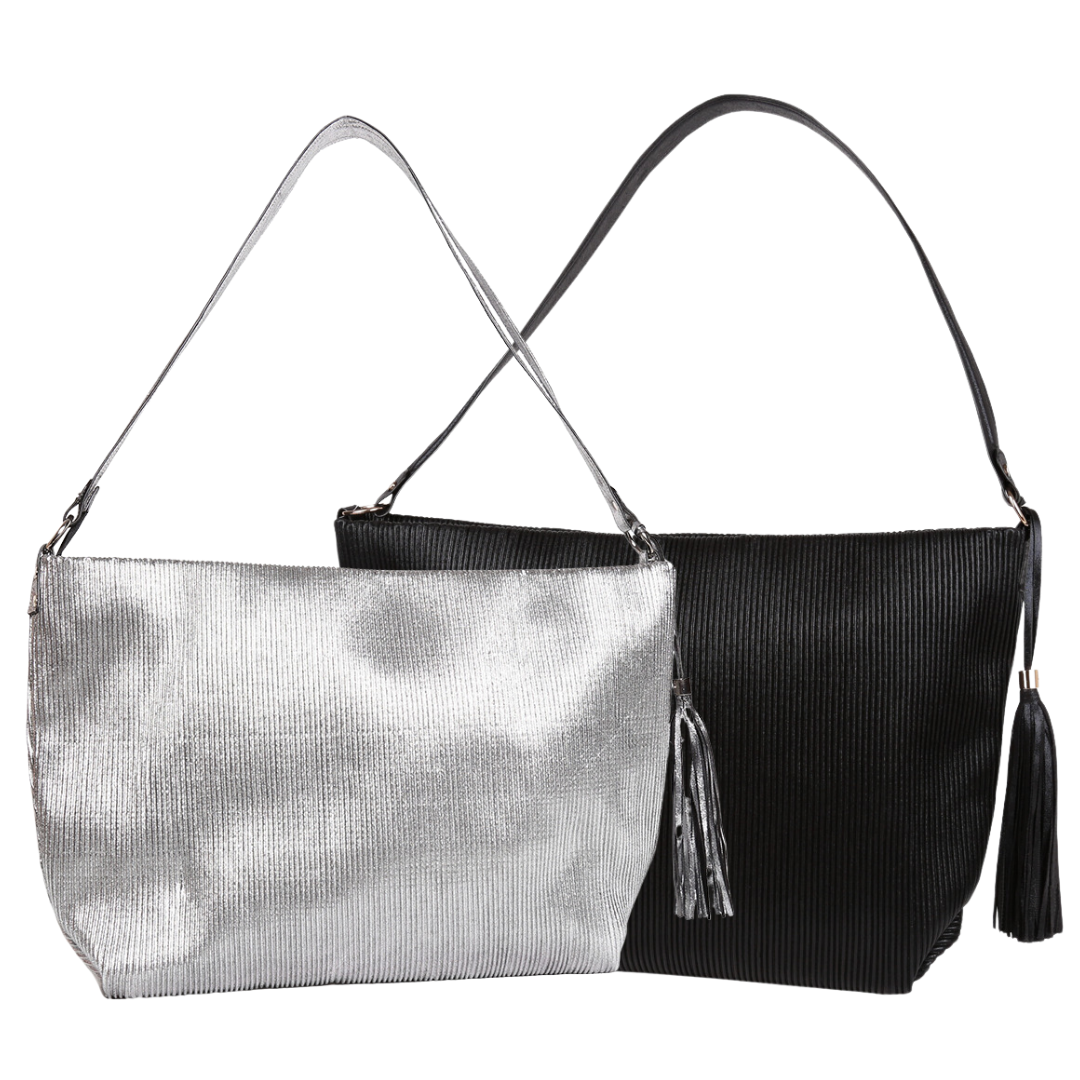 Venice Sparkle Laptop Crossbody Tote