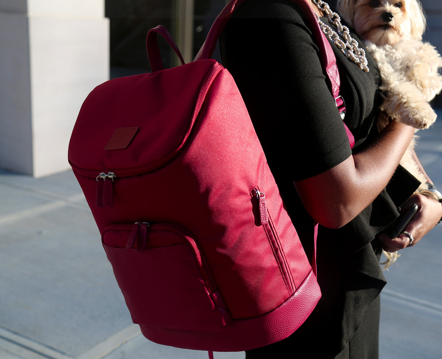 Tribeca 16.1" Backpack (Burgundy)